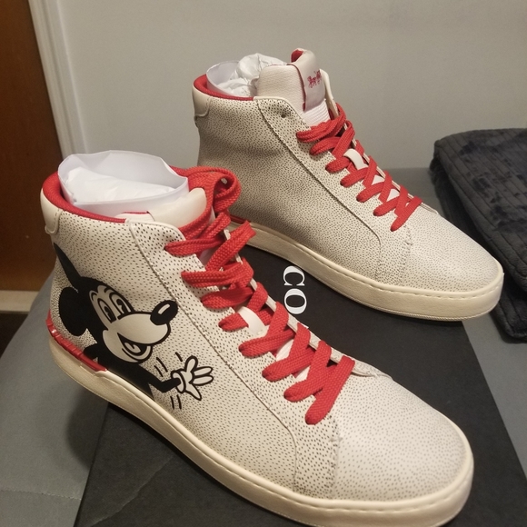 Coach Disney Mickey X Keith Haring Sneakers - Picture 1 of 7